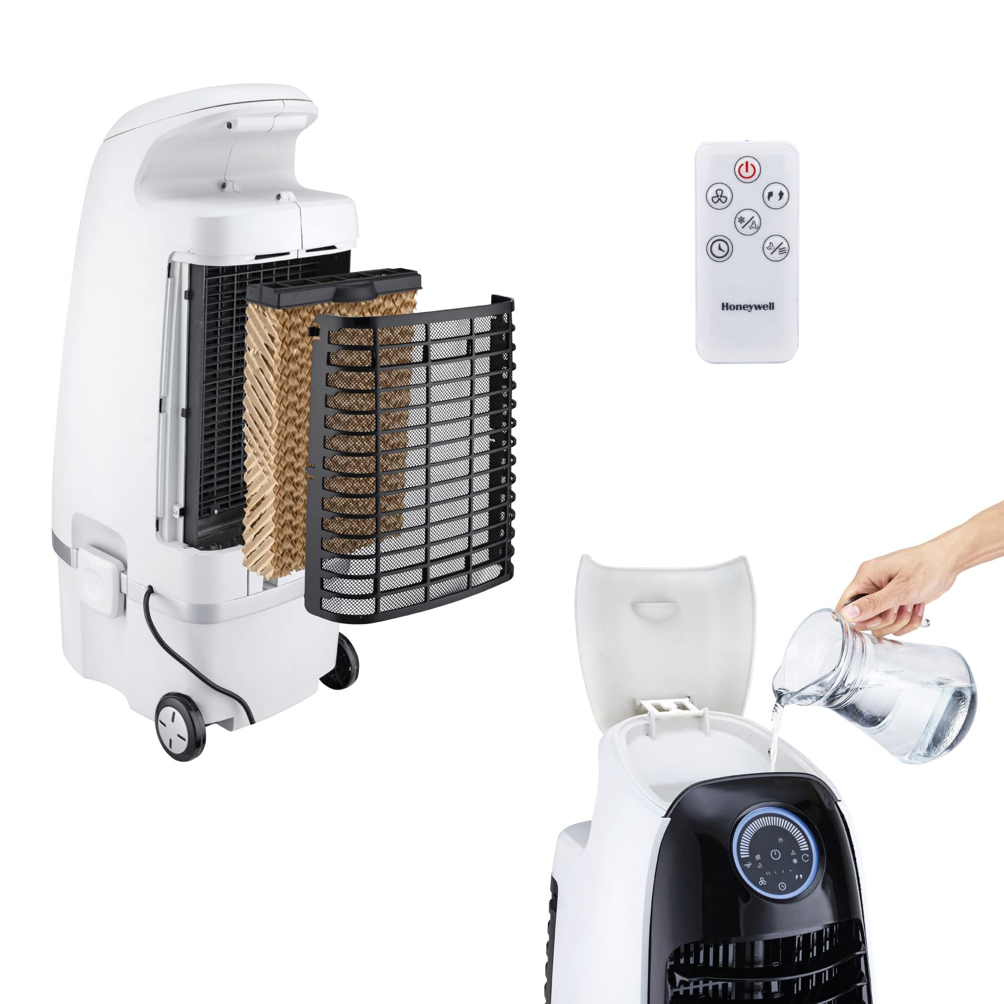 Honeywell CS10PEI Mobilný ochladzovač vzduchu s ionizátorom – 10l