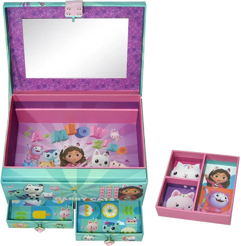 Kids Euroswan Šperkovnica s kódom a zvukovými efektmi - Gabbys Dollhouse
