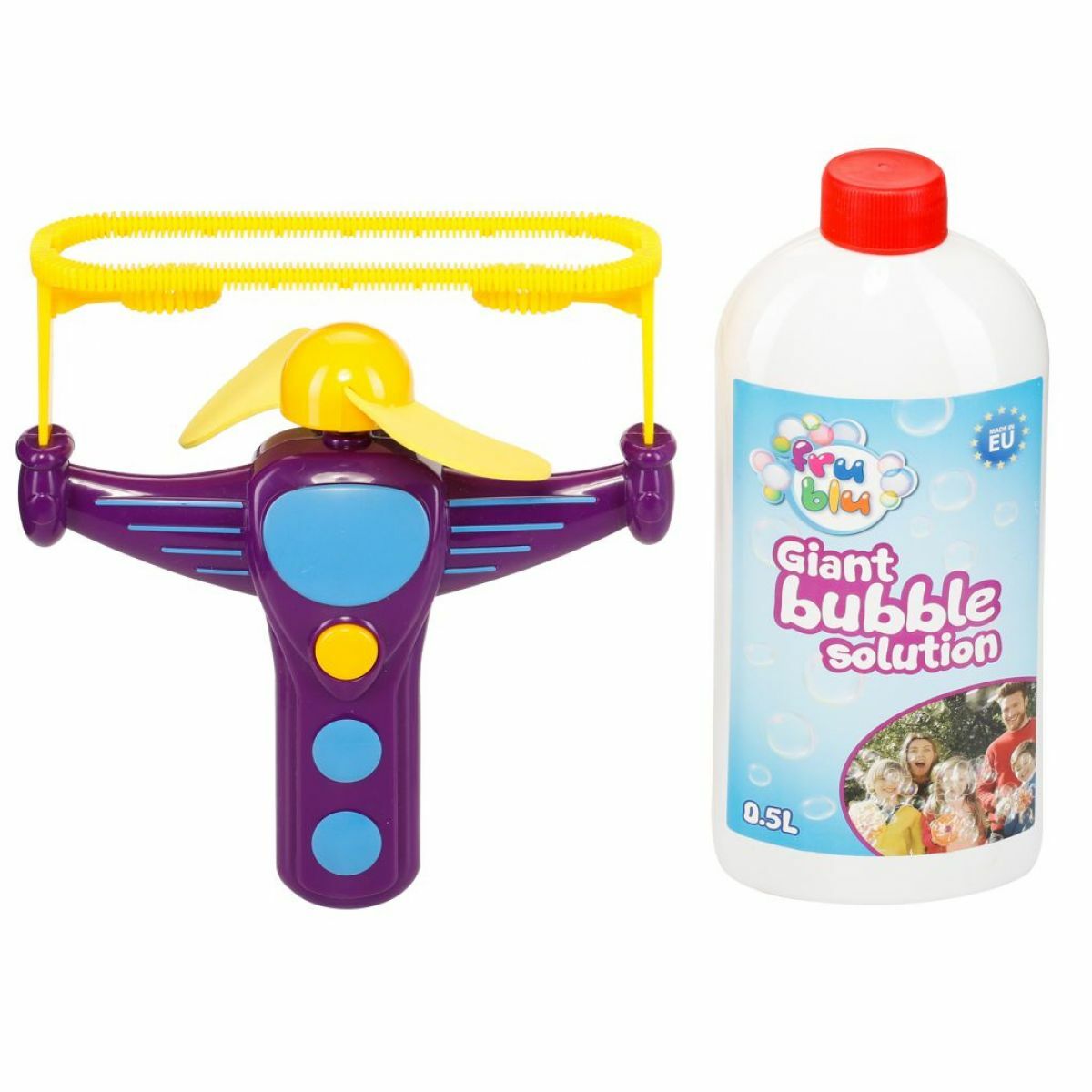 FRU BLU Bublifuk - Blaster bublina v bubline + roztok 0,5L