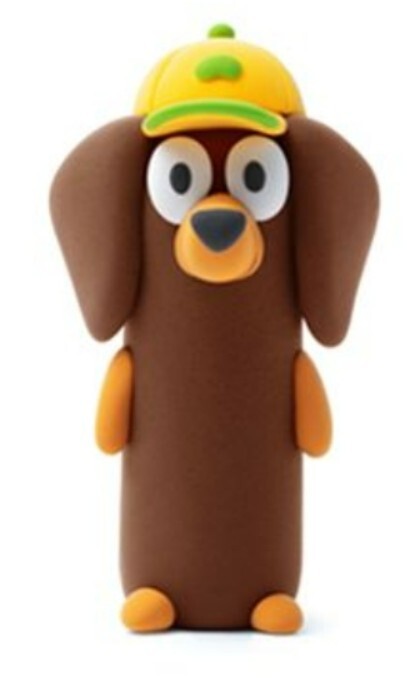 HEJ CLAY BLuey Set Modelovacia hmota set, Bluey a priatelia