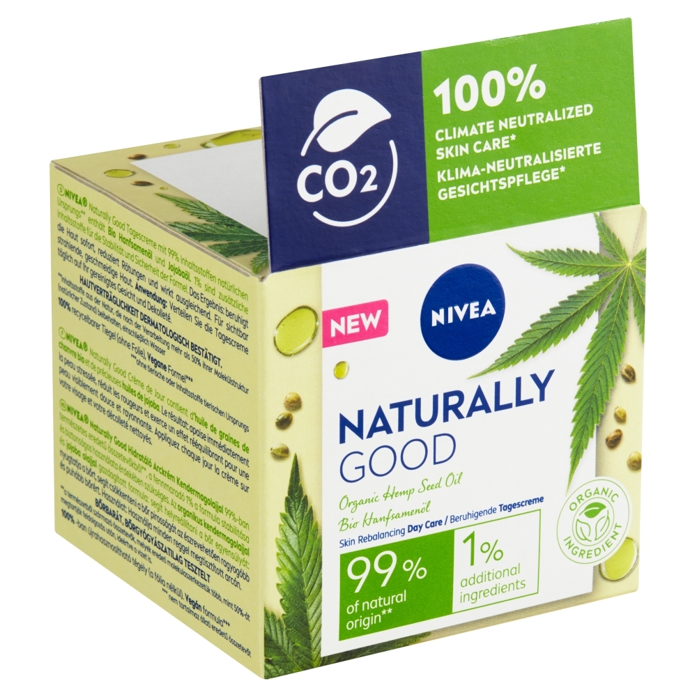 NIVEA Nivea® Naturally Good Zjemňujúci denný krém, 50 ml