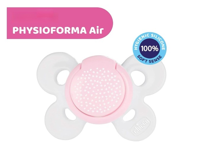 Chicco Set na kŕmenie (fľaša 150ml, fľaša 250ml, cumlík Physio Comfort 0m+), ružová