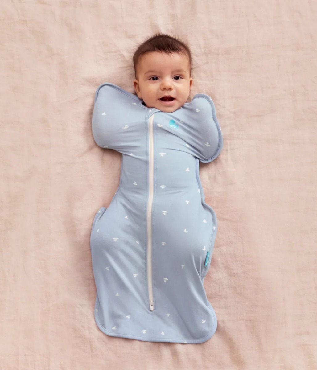 Love To Dream Swaddle UP Zavinovačka veľ. XS člny, FÁZA1, 1 TOG Bambusová viskóza