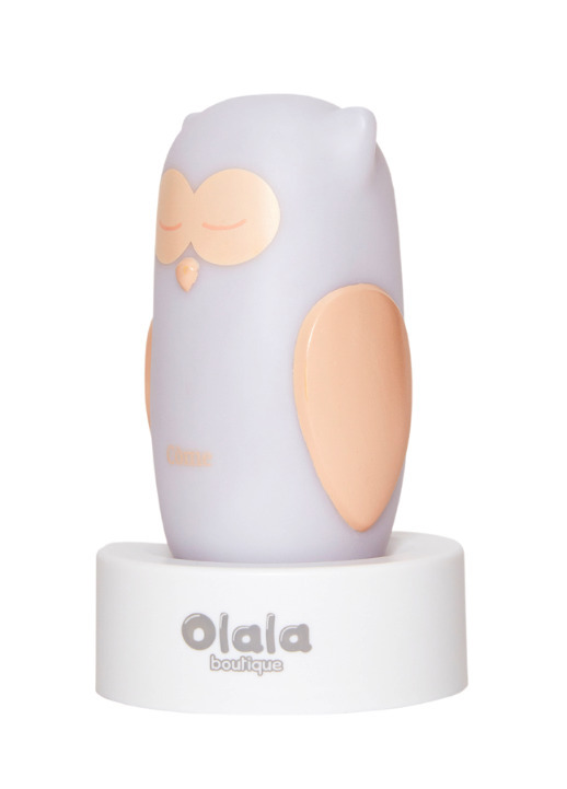 Olala Boutique LED Nočné svetlo, Sova Come, biela