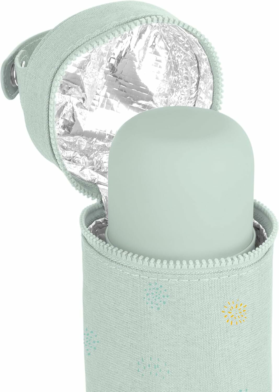 Miniland Dolce Termoobal na fľašu, 500 ml, mätový