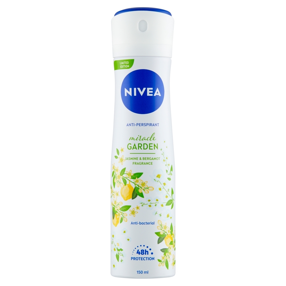 NIVEAMiracle Garden Jasmine & Bergamot Sprej antiperspirant 150 ml