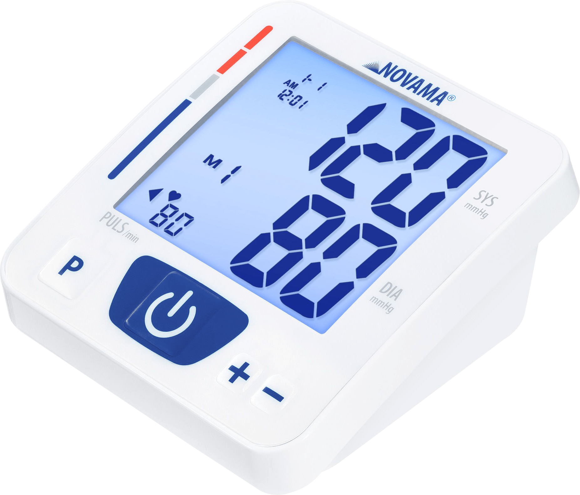 NOVAMA M+ Ramenný tlakomer s detekciou fibrilácií predsiení AF + adaptér