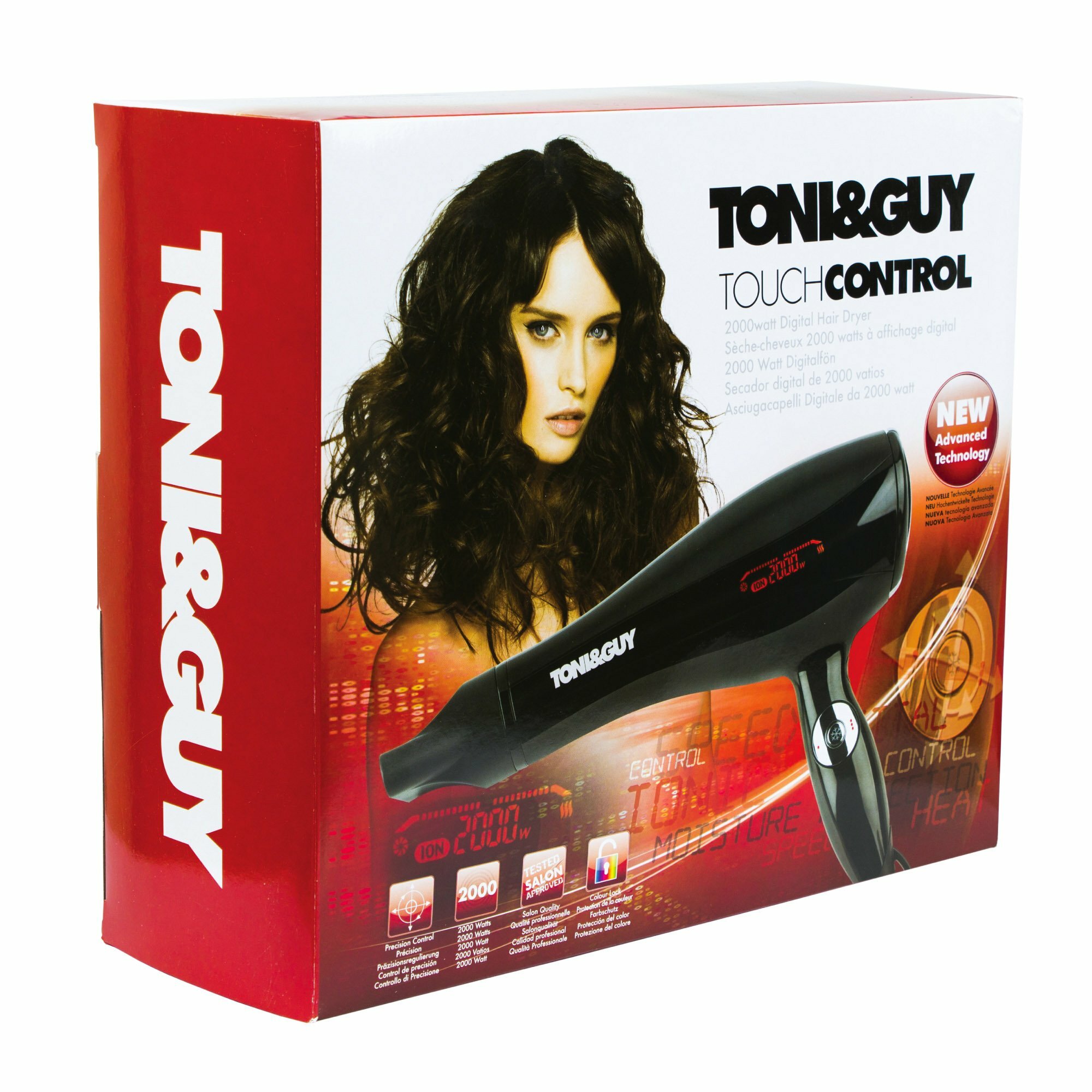 TONI&GUY TOUCH CONTROL GDR5356E, Profesionálny fén na vlasy s ionizáciou