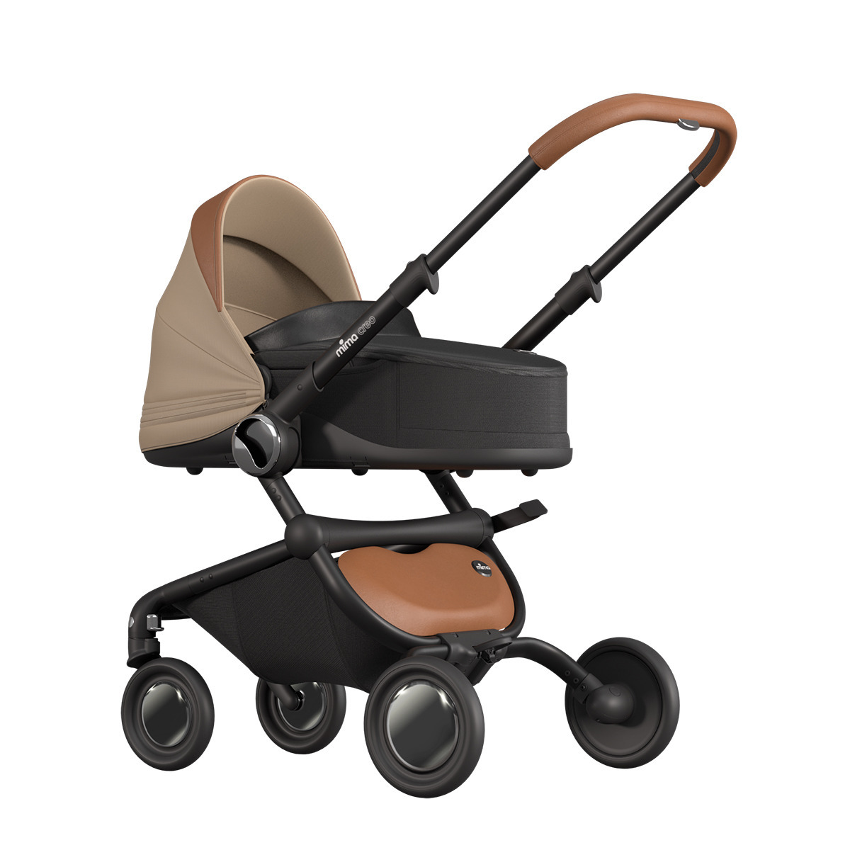 Mima Creo Hlboká vanička do kočíka, Kávová