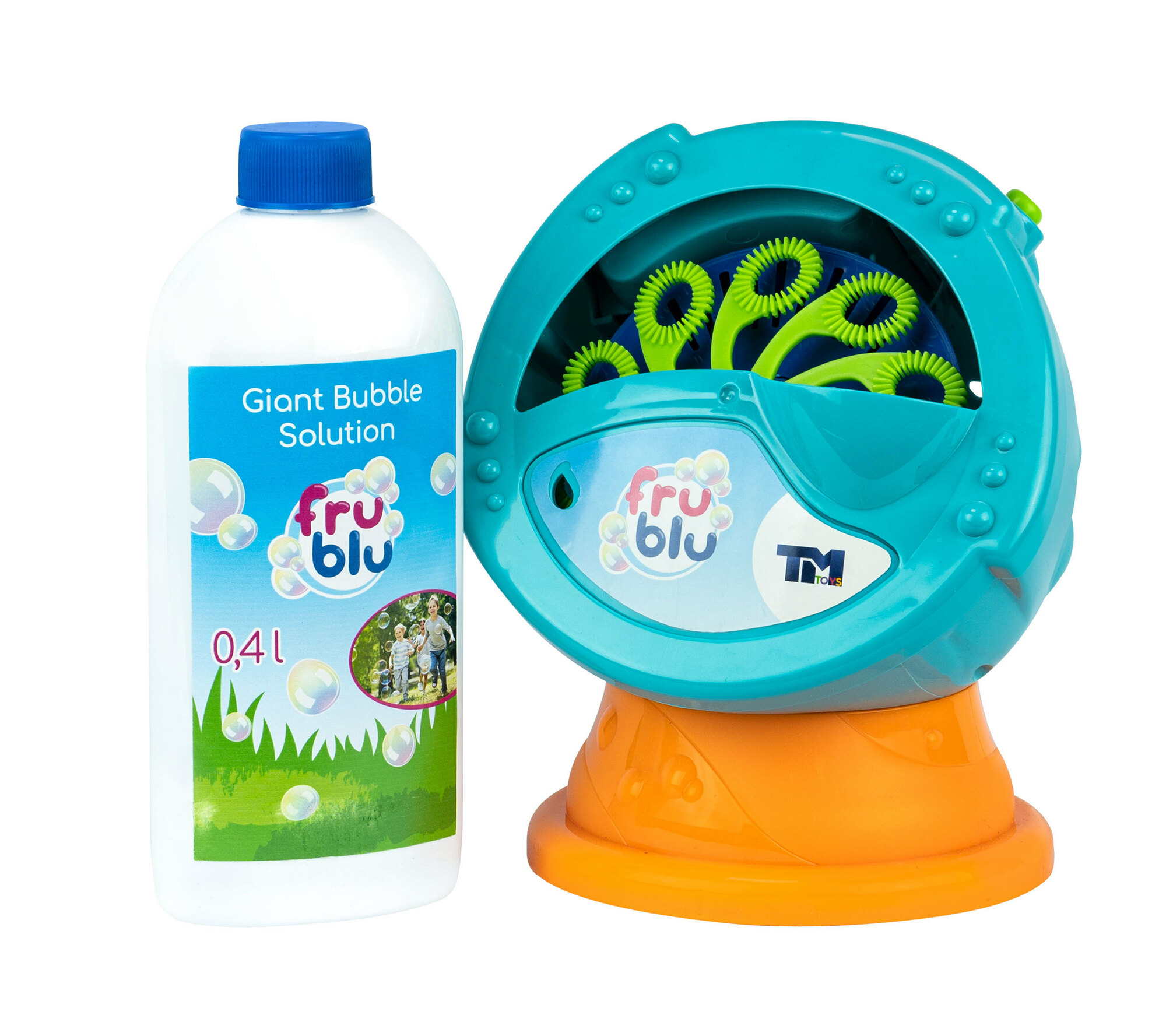 FRU BLU Bublifuk - Stroj na bubliny + roztok 0,4L
