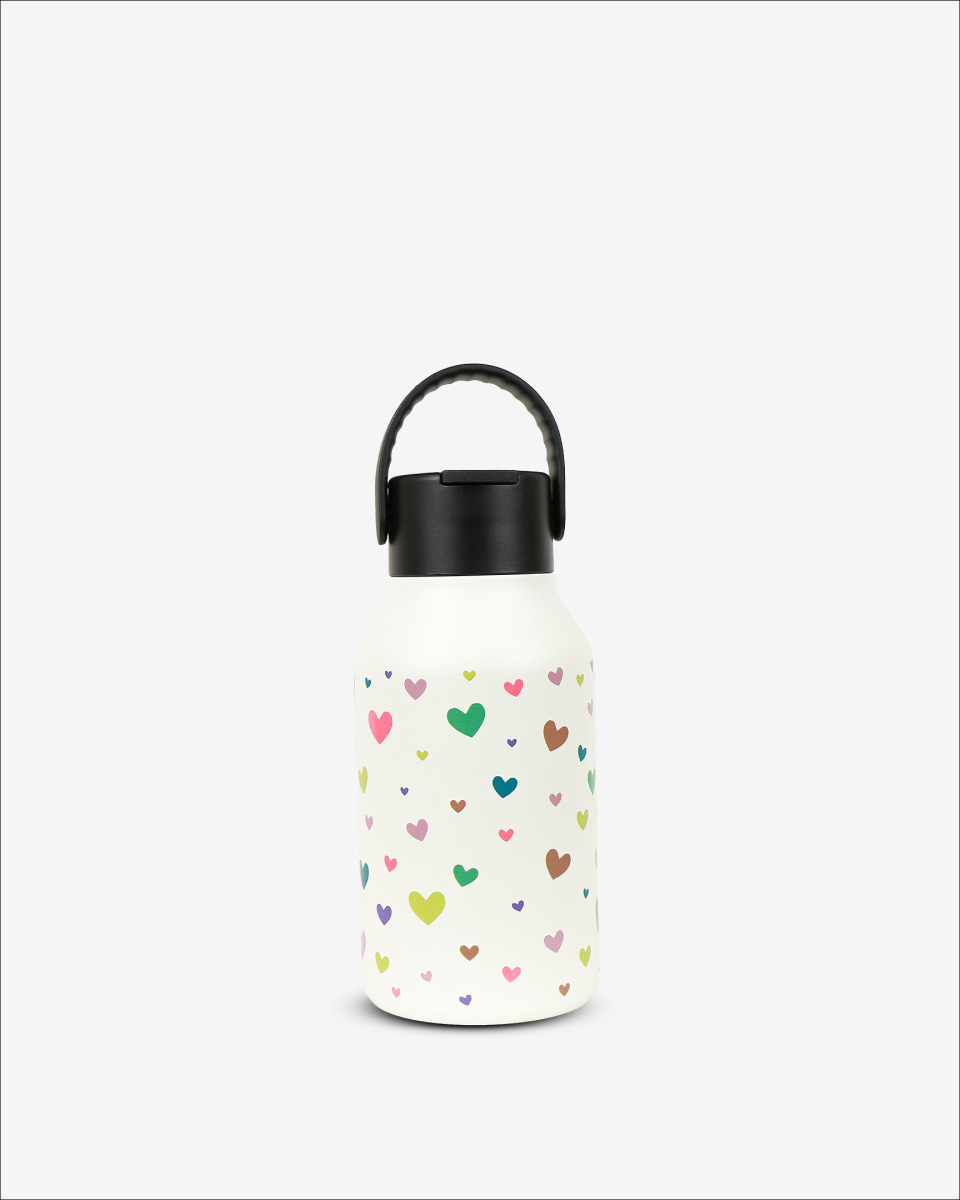Runbott Mii Nerezová termofľaša s izoláciou – 350ml, Krémová Konfetti