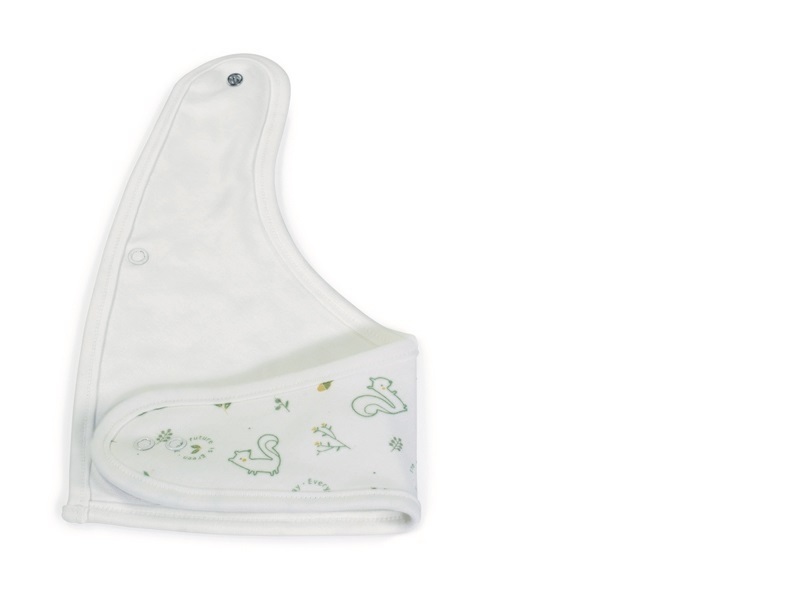 Miniland ECO-friendly Sada ekologických príborov s podbradníkom, Veverička