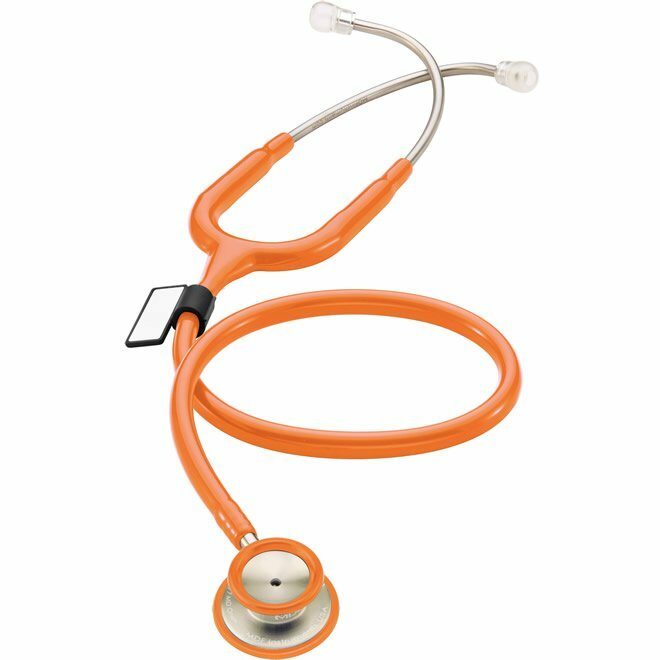 777 MD ONE Stetoskop pre internú medicínu, oranžová (MDF27)