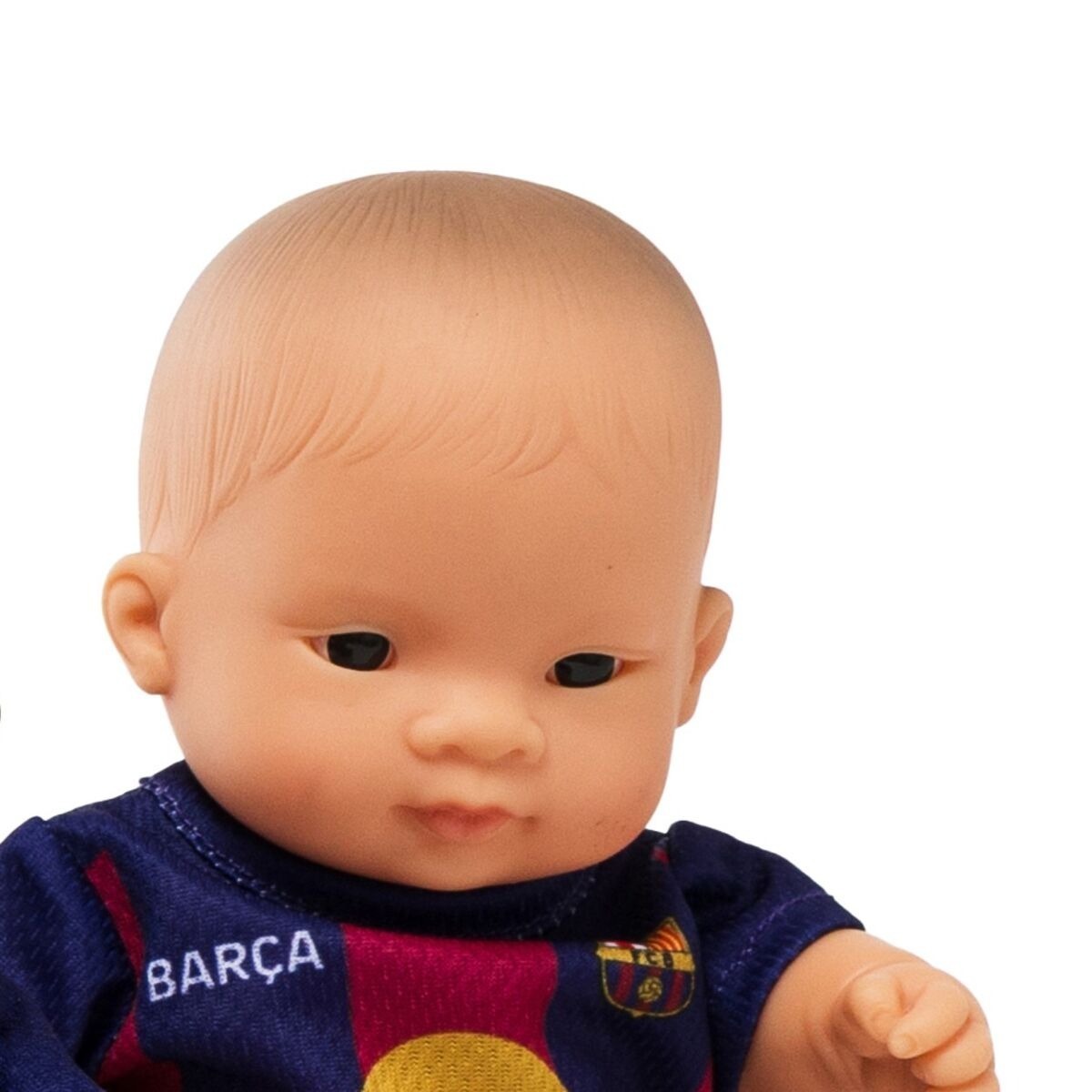 Miniland Realistická bábika FC Barcelona – Dievčatko (Ázijka), 21 cm