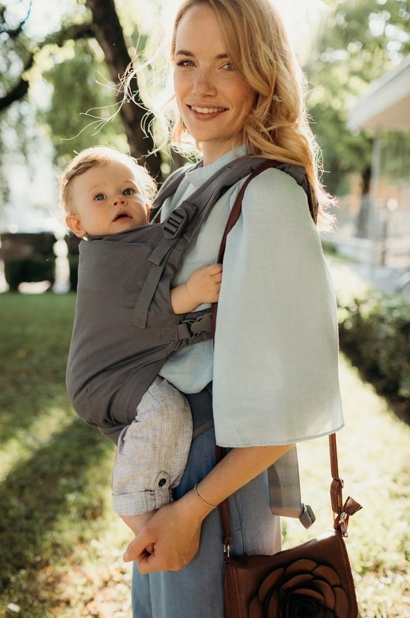 Boba X Detský nosič, sivá