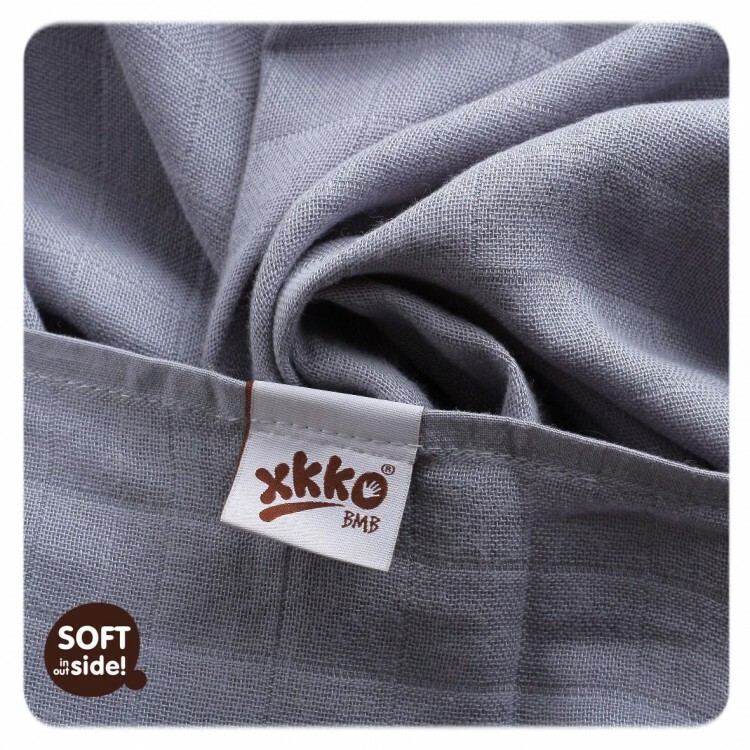 XKKO BMB Bambusová osuška 90x100 Silver (1ks)