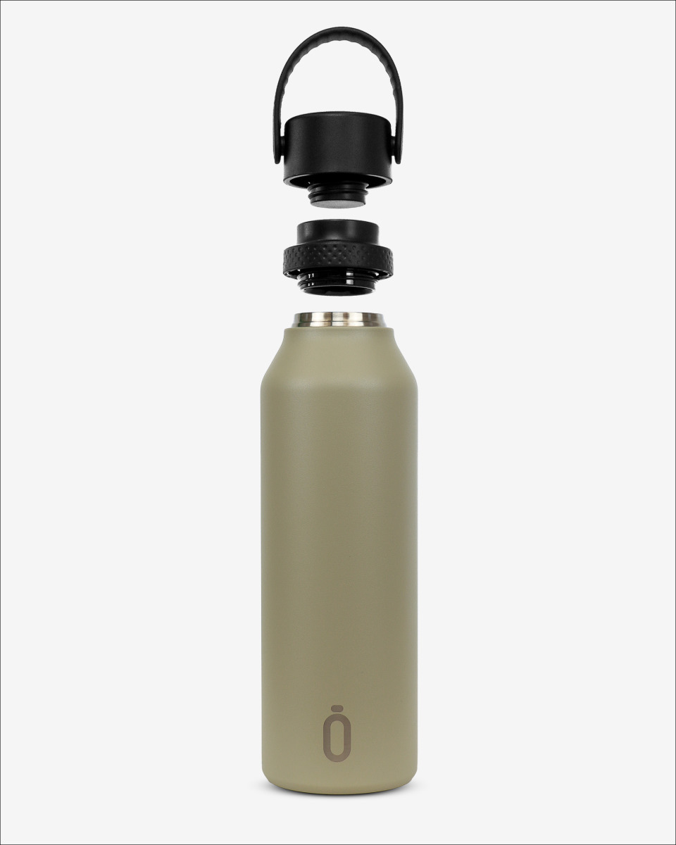 Runbott Mii Nerezová termofľaša s izoláciou – 600ml, Khaki