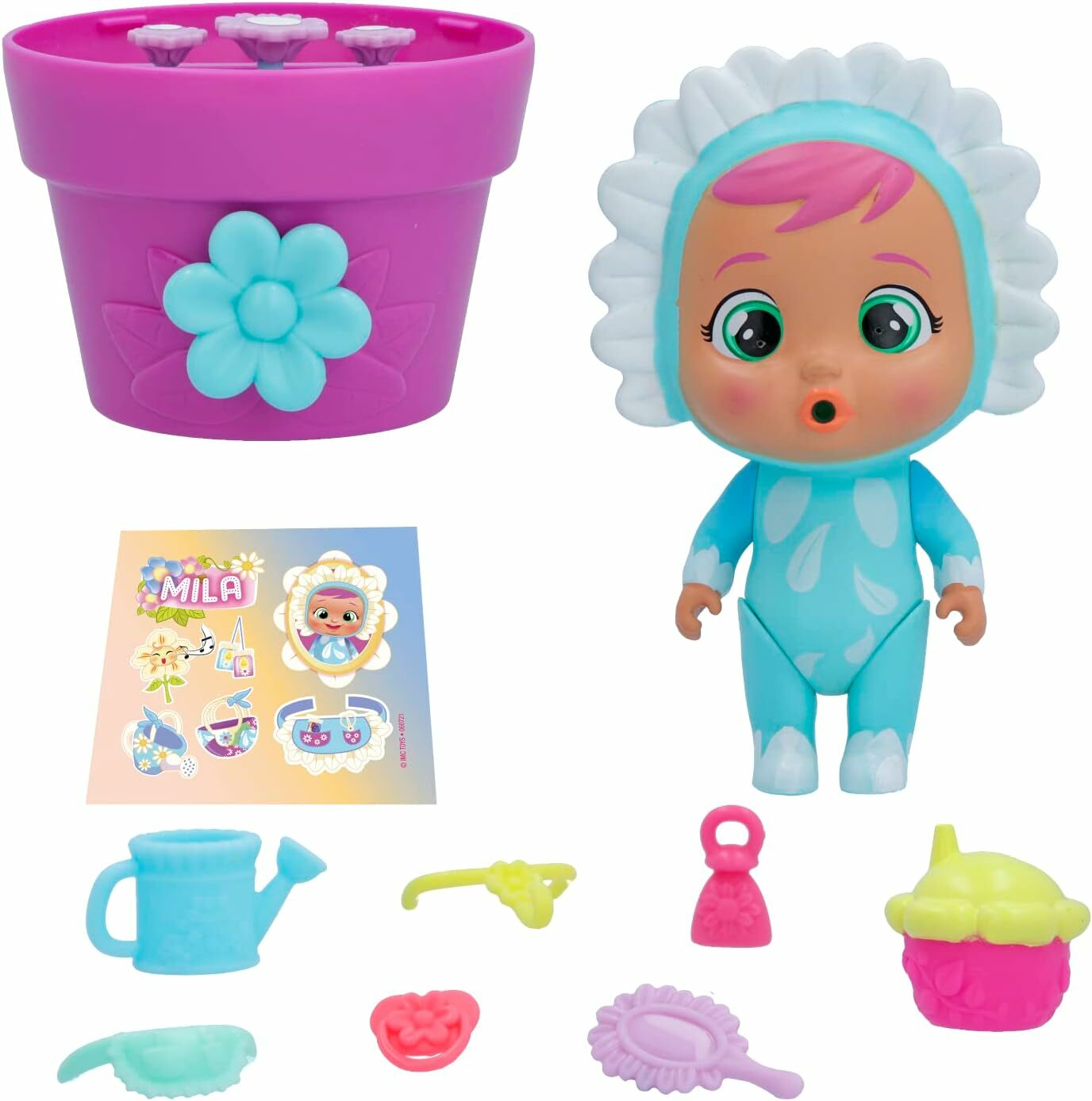 IMC Toys Cry Babies - Magic Tears - Happy Flower - Evelyn