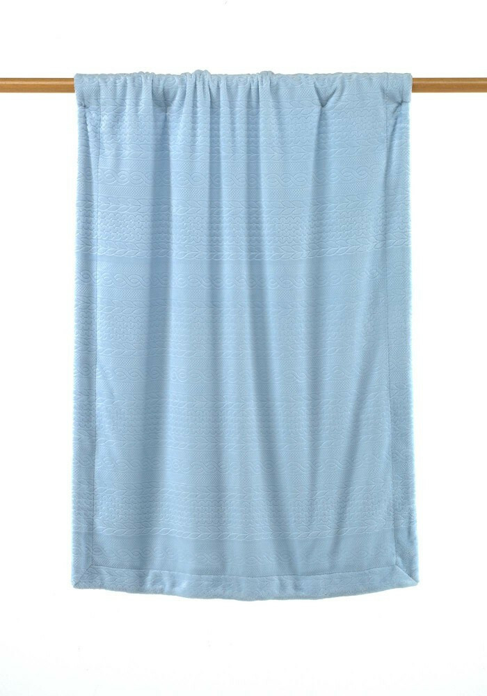 Mora Lua K19 Detská deka, 80x110cm, modrá