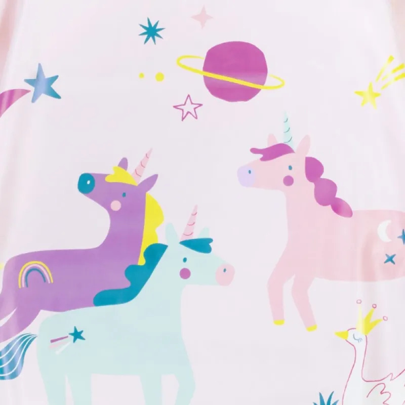 Miniland Podbradník s dlhým rukávom jednorožec