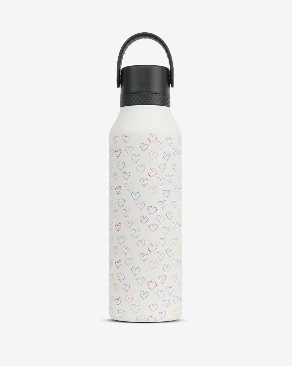 Runbott Mii Nerezová termofľaša s izoláciou – 600ml, Rytmus srdca
