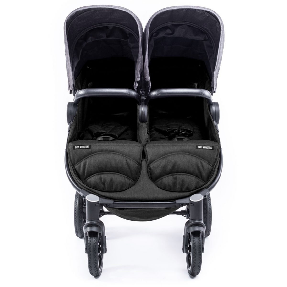 Baby Monsters Easy Twin 4 Ultra úzky kočík pre dvojičky (65 cm), farba Texas