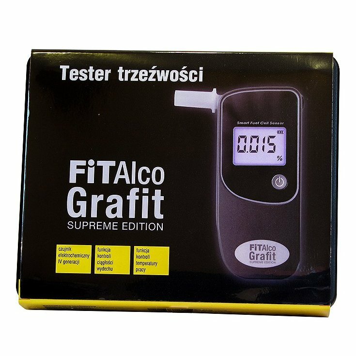 Amii Fitalco Grafit Alkohol tester + 10 náustkov