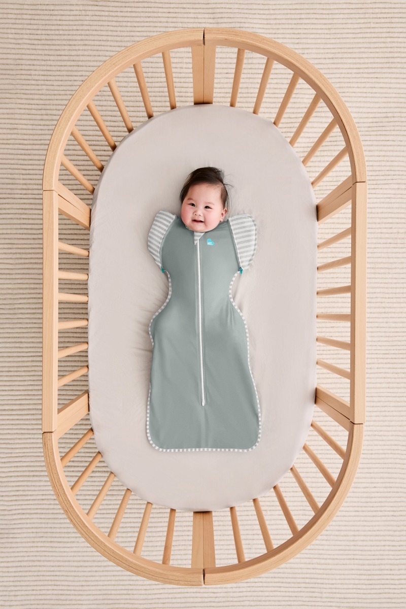 Love To Dream Swaddle UP 50/50, spací vak, veľkosť L, tmavá oliva, 2 FÁZA, Original