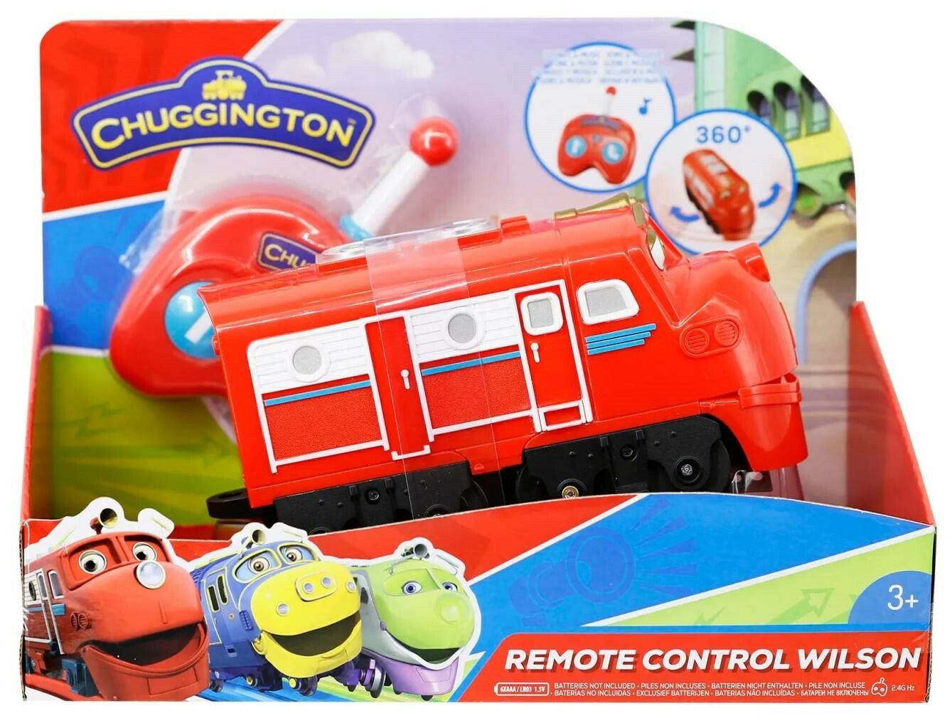 Chuggington Veselé vláčiky Vláčik na Diaľkové Ovládanie - Wilson