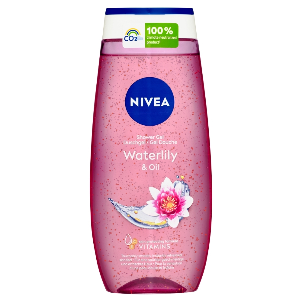 NIVEA Waterlily & Oil Osviežujúci sprchovací gél, 250 ml