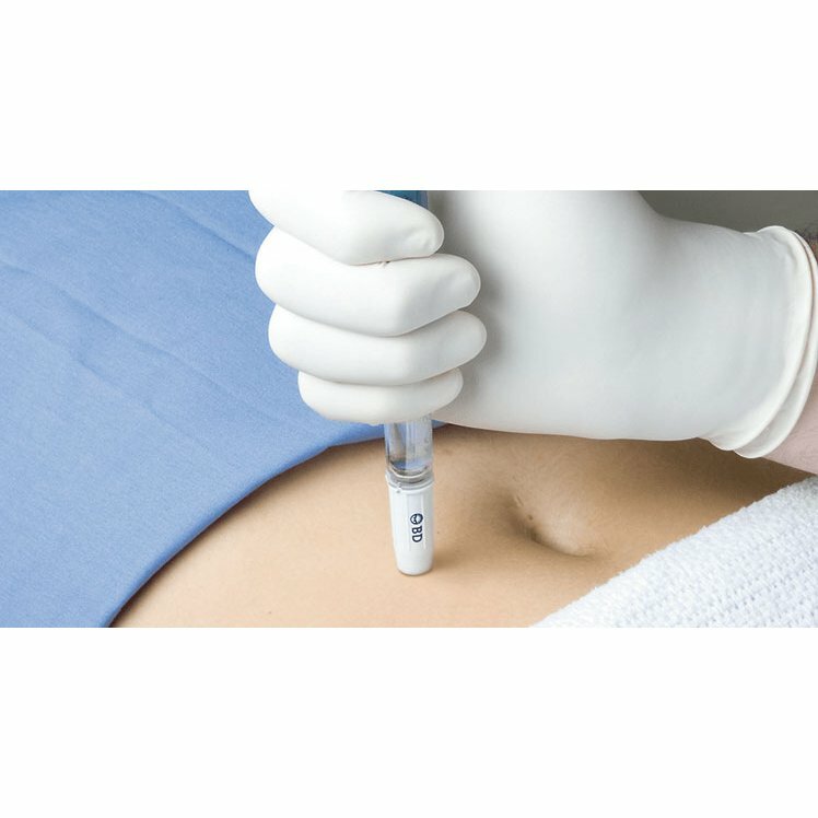 BD Autoshield Duo 30G 0,3X5mm, Bezpečnostná ihla do inzulínového pera, 100ks