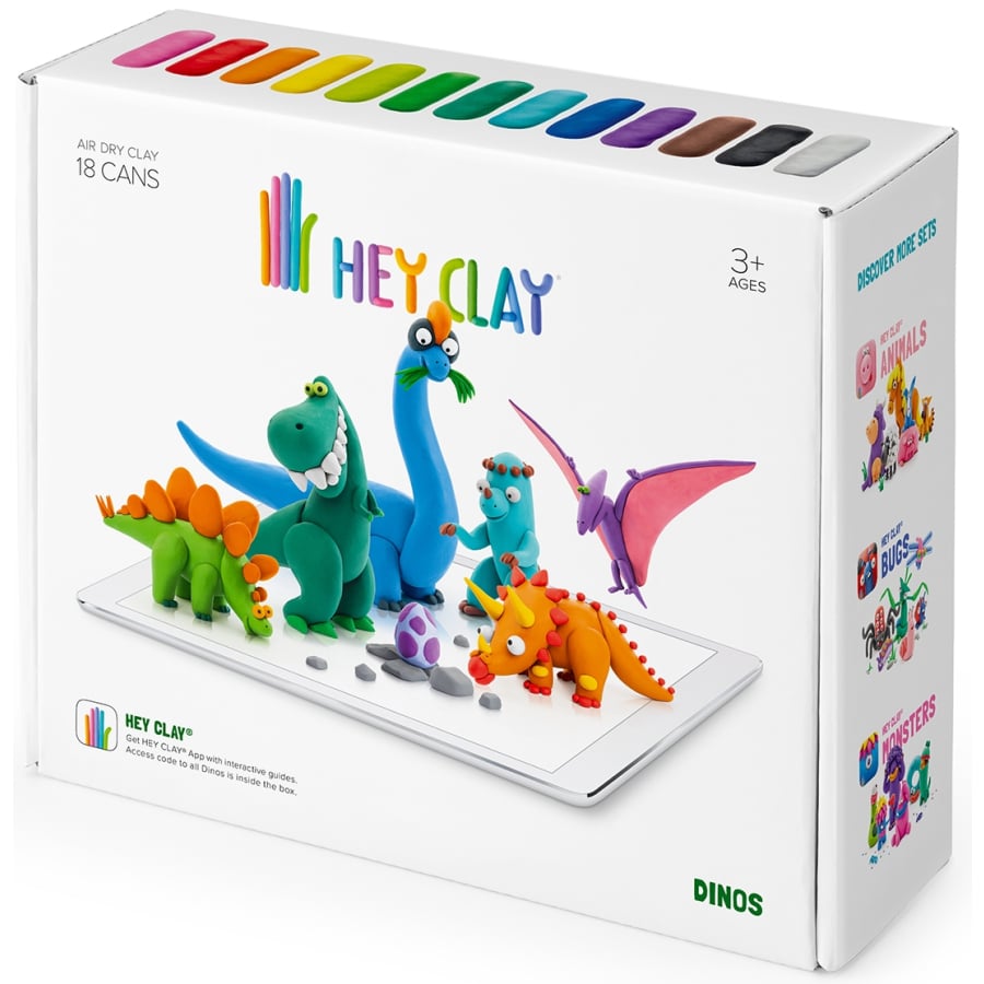 HEY CLAY Dinosaurs Modelovacia hmota - Dinosaury