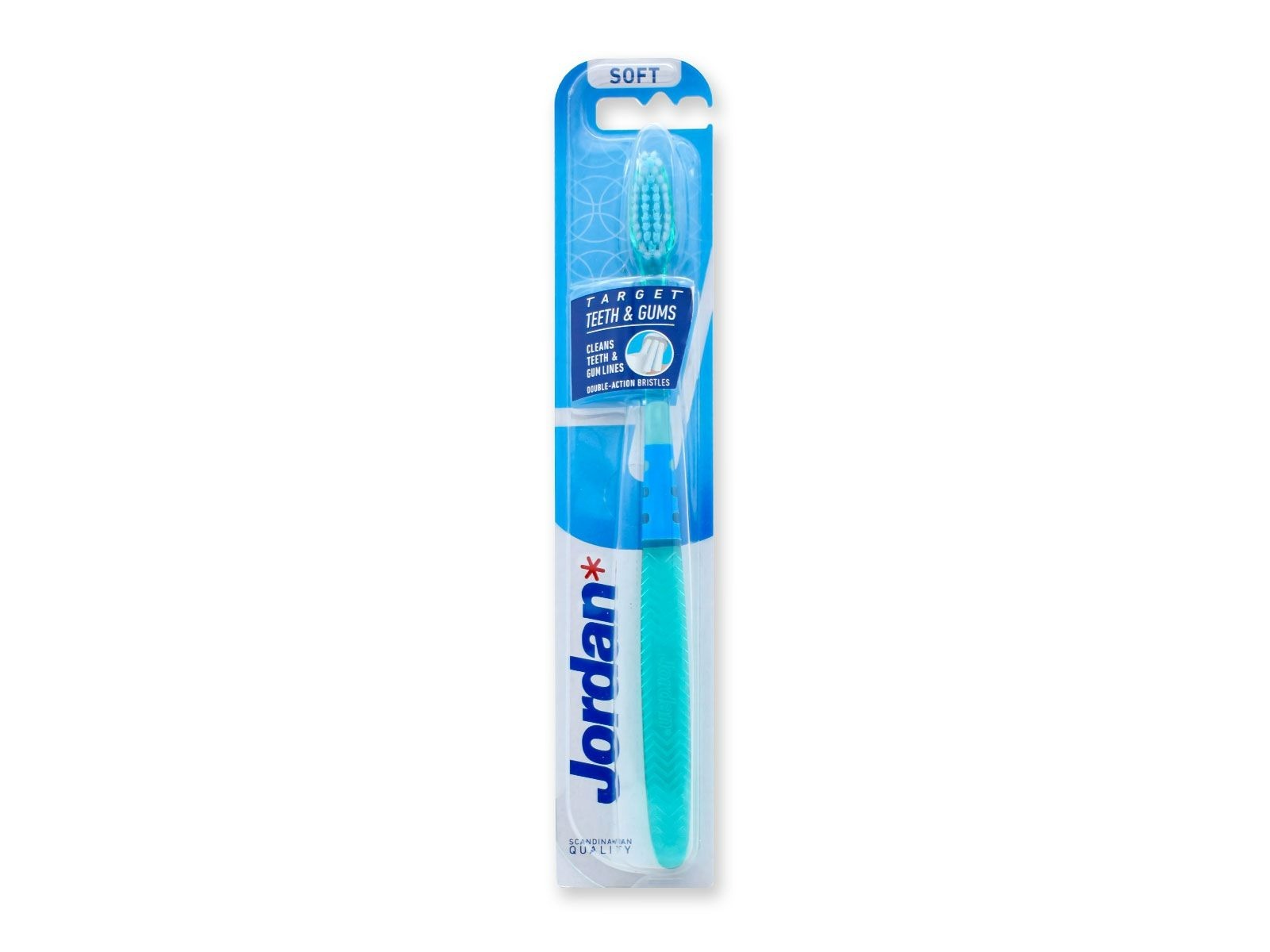 Jordan Target Teeth & Gums Zubná kefka, mäkká