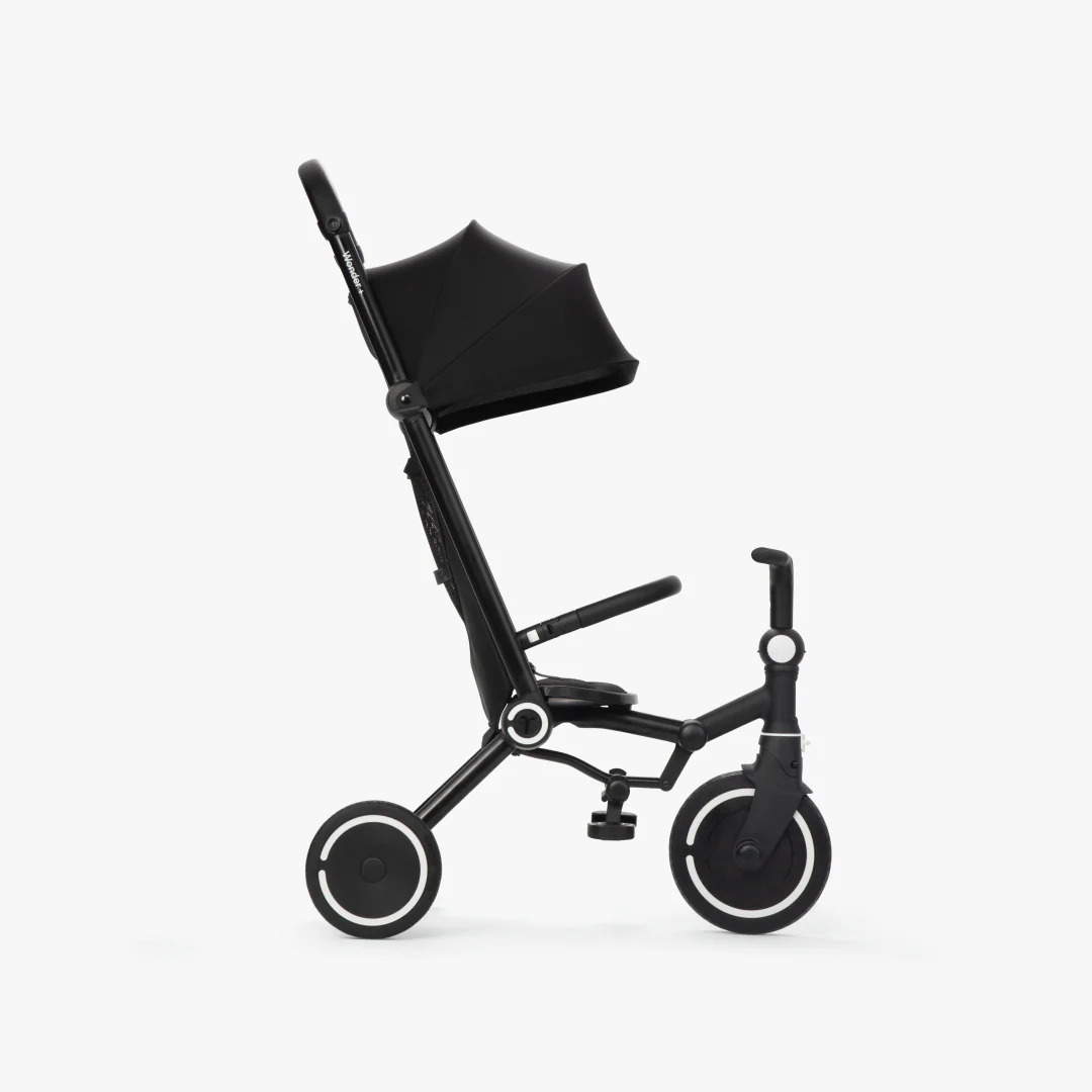 SmarTrike Wonder+ Prémiový kočík a trojkolka - čierny
