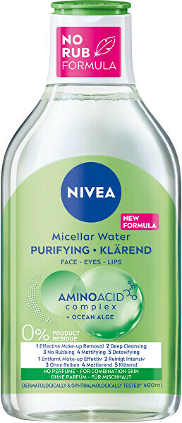 NIVEA Hĺbkovo čistiaca micelárna voda pre zmiešanú pleť 400 ml