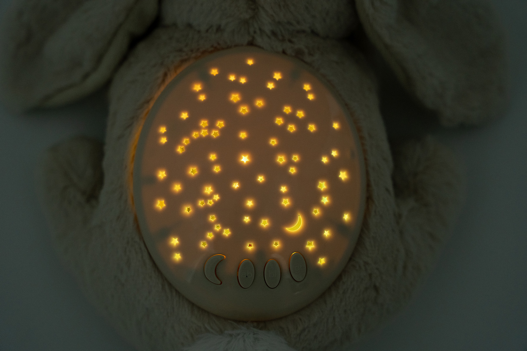 Cloud b® Dream Buddies Benny the Bunny™ - Plyšová hračka/svetielko s projekciou - Králik