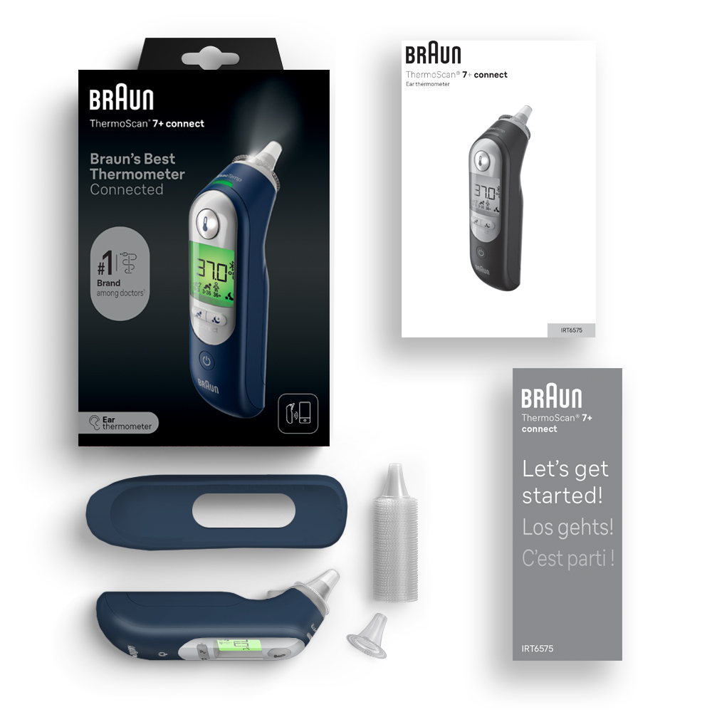 Braun IRT6575 Ušný teplomer s aplikáciou