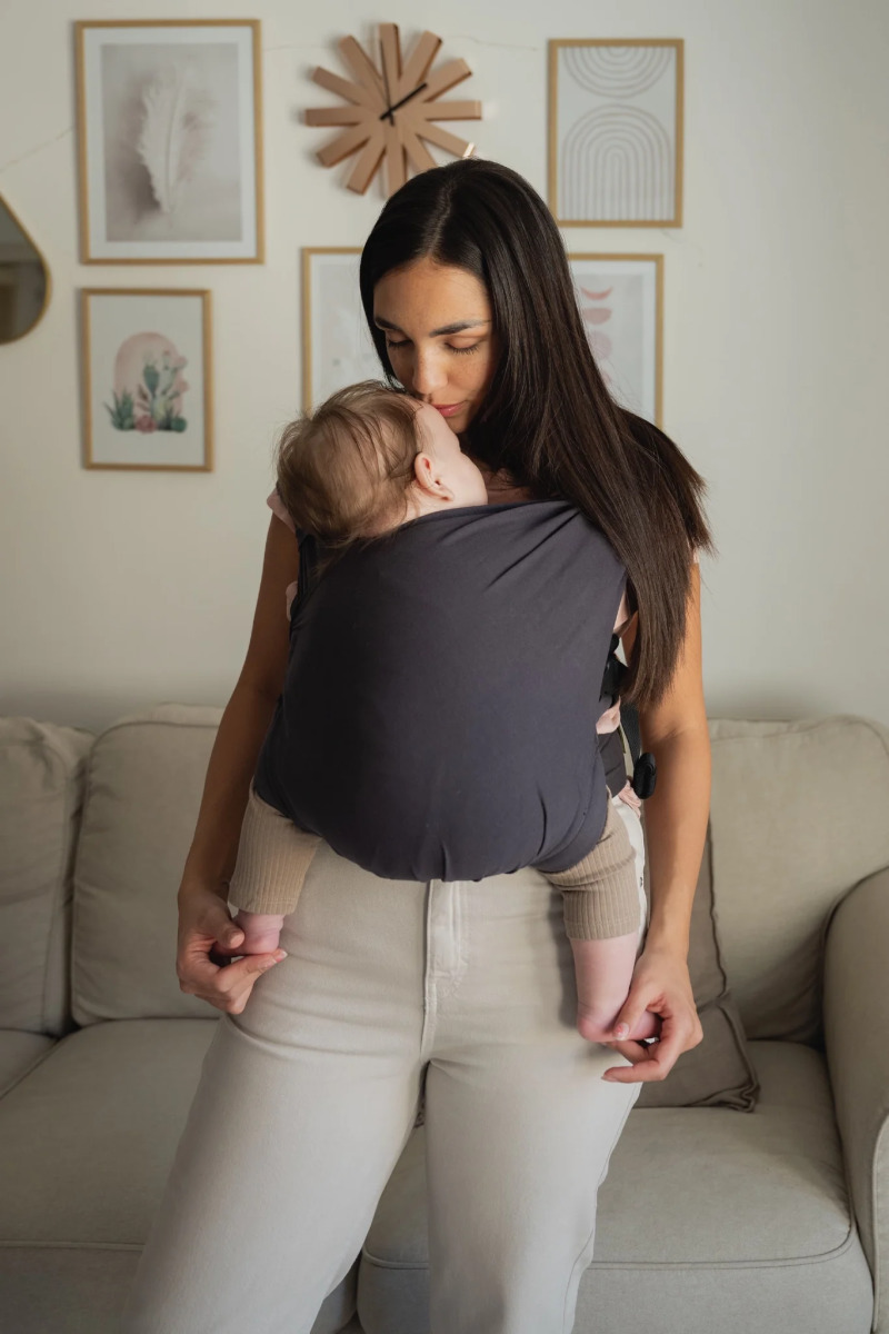 BOBA Bliss Detský nosič 2v1, tmavosivá