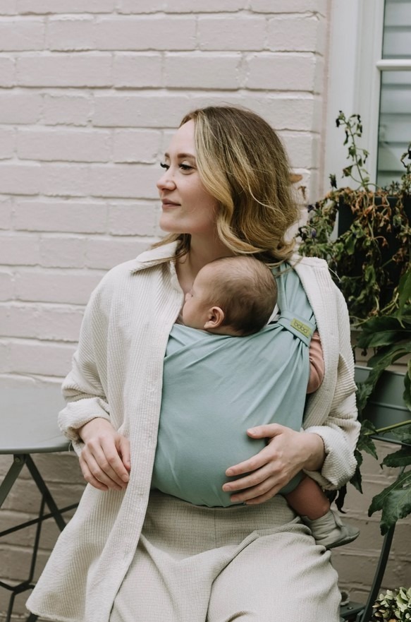 BOBA Bliss 2v1 Detský nosič, morská zelená