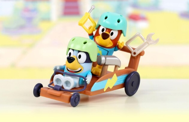BLUEY Bluey's Go-Kart, Figúrka s príslušenstvom