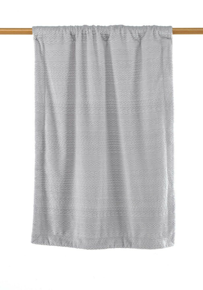 Mora Lua K19 Detská deka, 80x110cm, šedá
