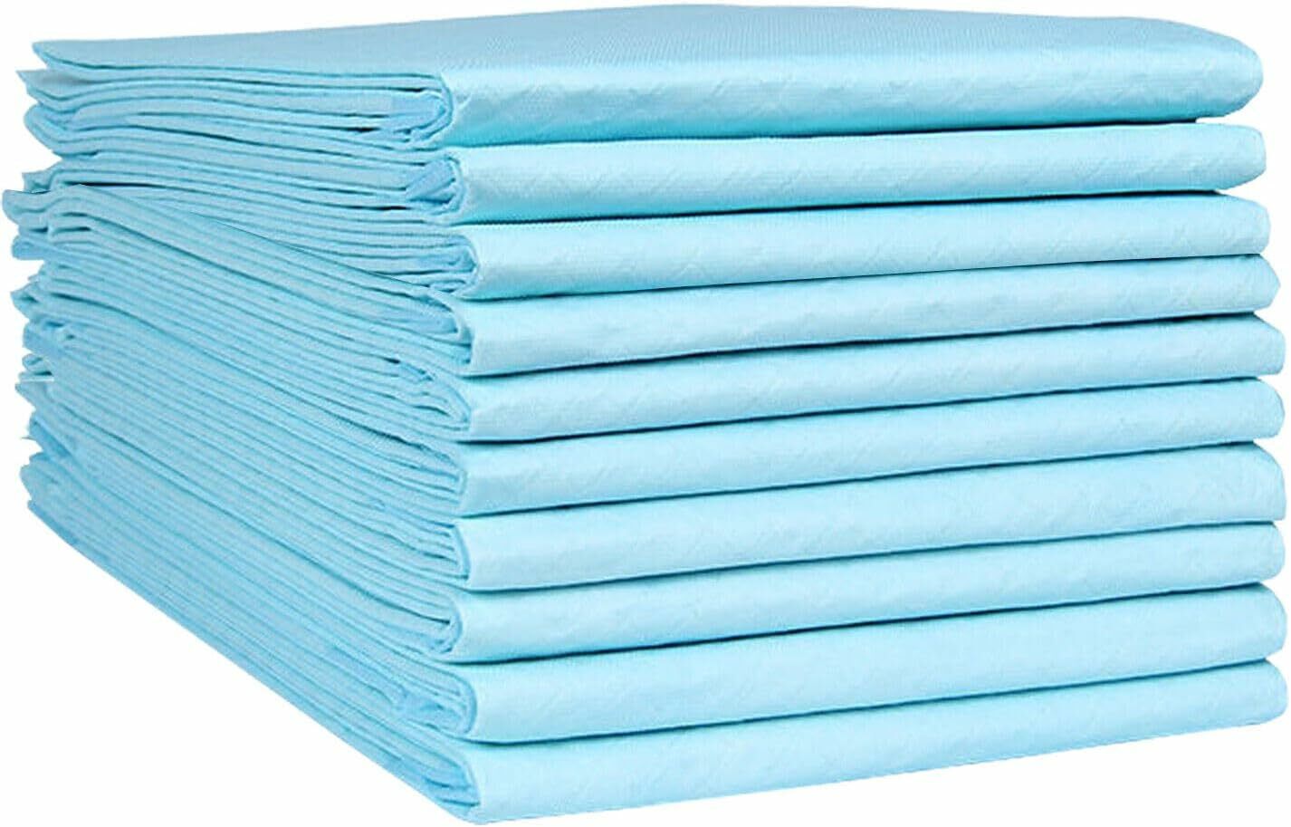 Carine Jednorazová hygienická podložka nepremokavá, 90cm x 180 cm, modrá, 30ks