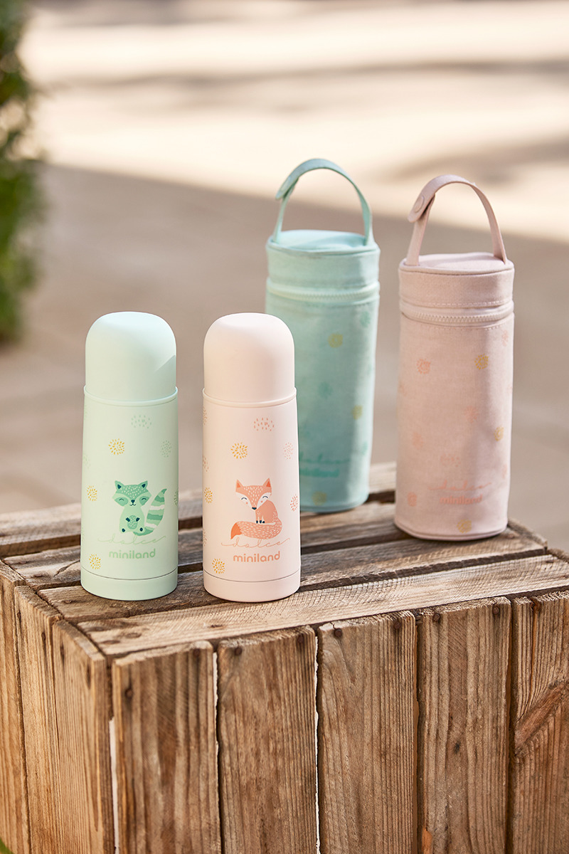 Miniland Dolce Obal/Púzdro na cumlík, ružový