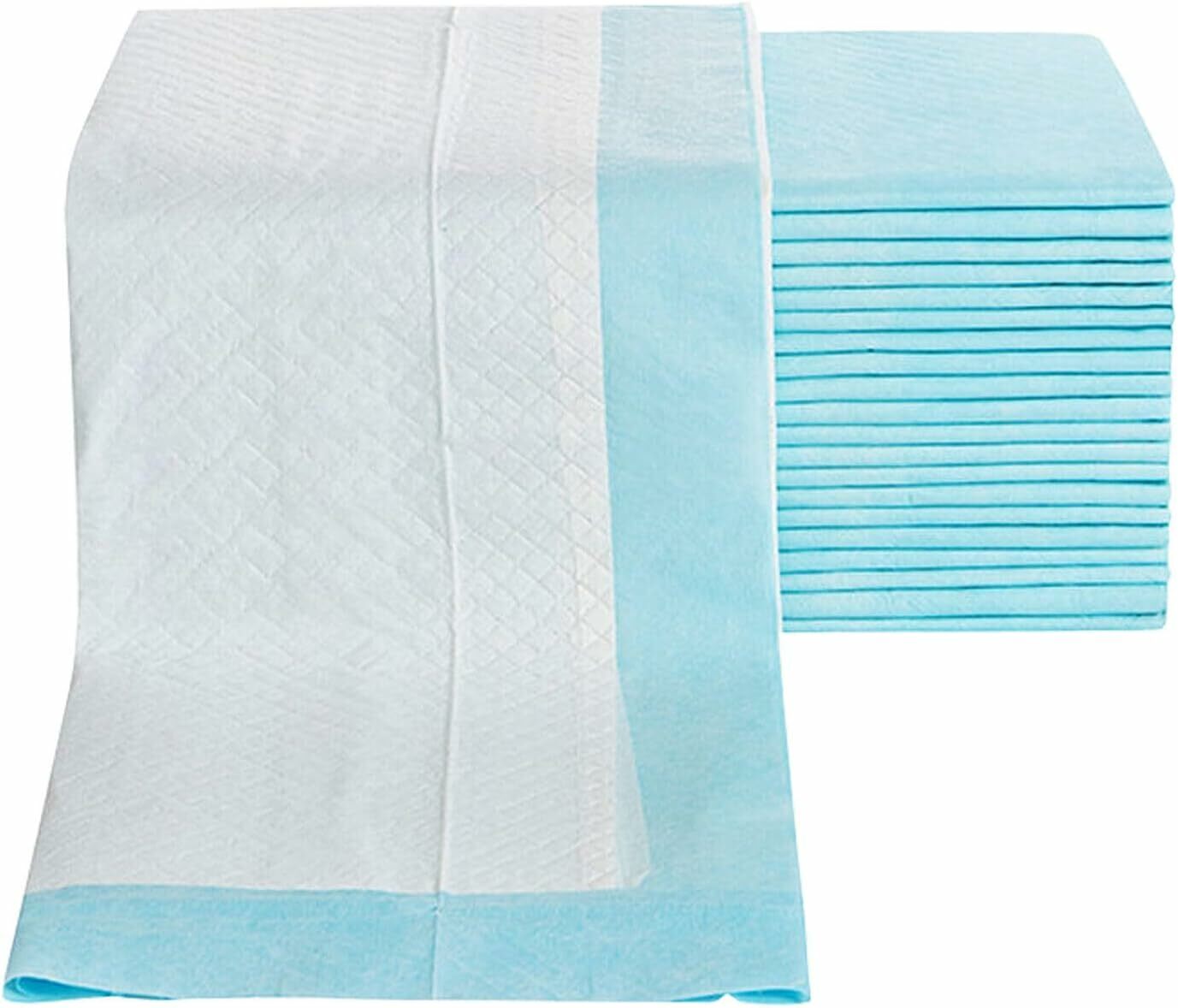 Carine Jednorazová hygienická podložka nepremokavá, 90cm x 180 cm, modrá, 30ks