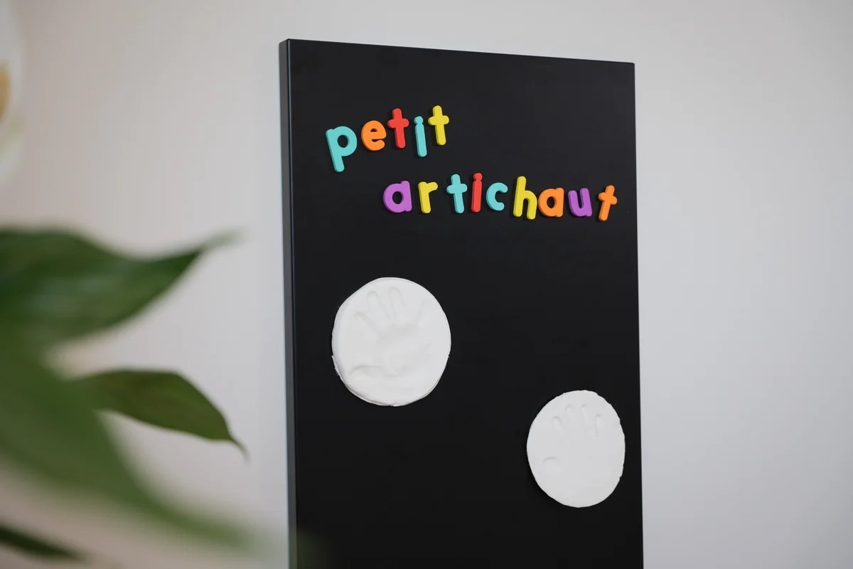 Petit Artichaut Sada na odtlačok, medailón s magnetom - sada 2 kusov