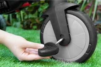 Smart Trike  Folding Trike STR5 Skladacia trojkolka 7v1, červená-melanž, 9m-3r