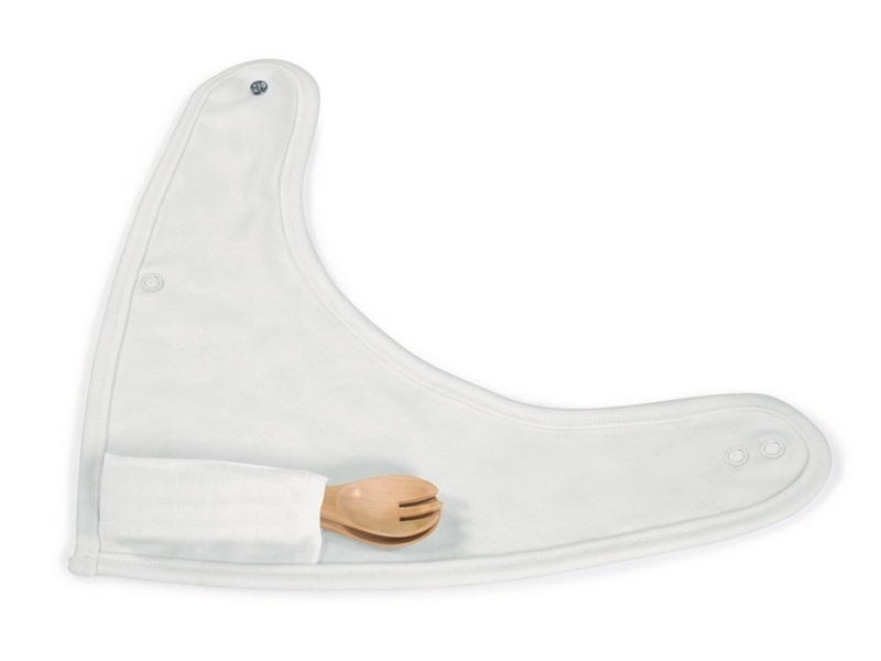 Miniland ECO-friendly Sada ekologických príborov s podbradníkom, Veverička