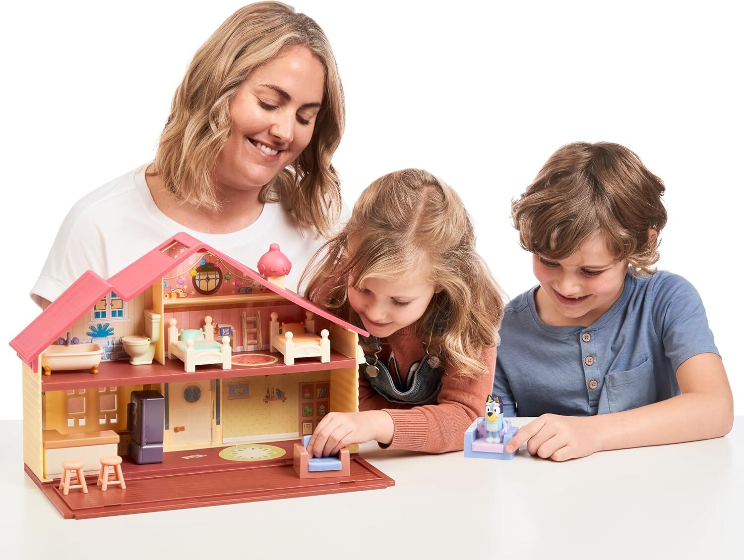 BLUEY Family Home Set,  Rodinný domček s figúrkou psíka
