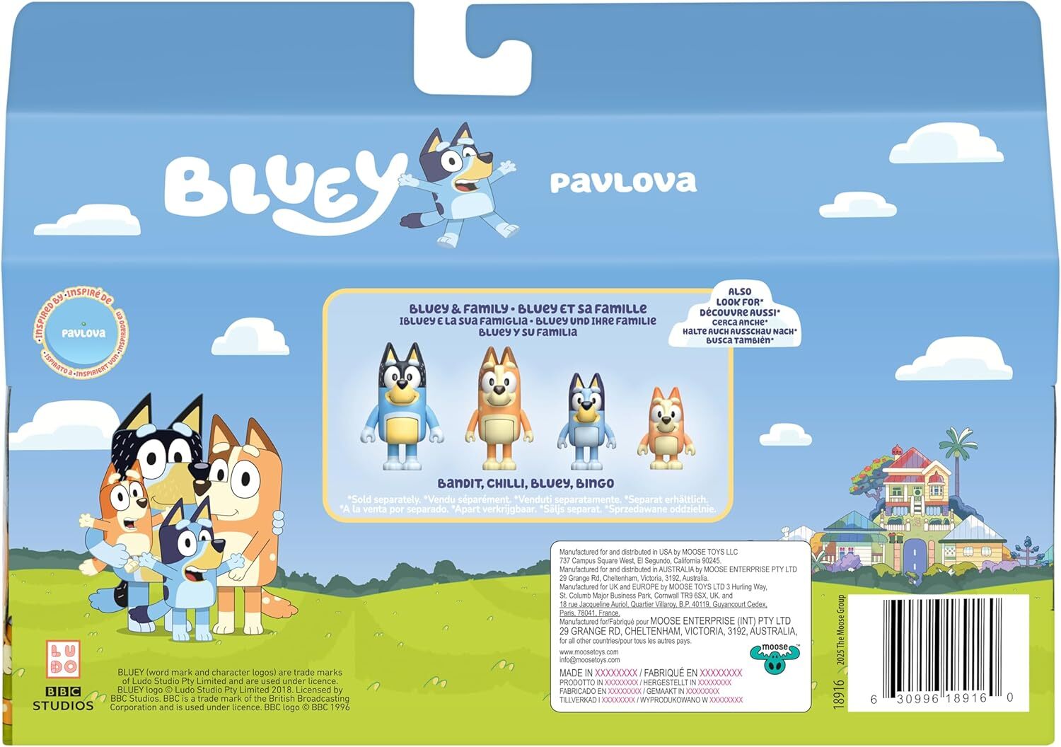 BLUEY Set na hranie - Čas na Pavlovu tortu