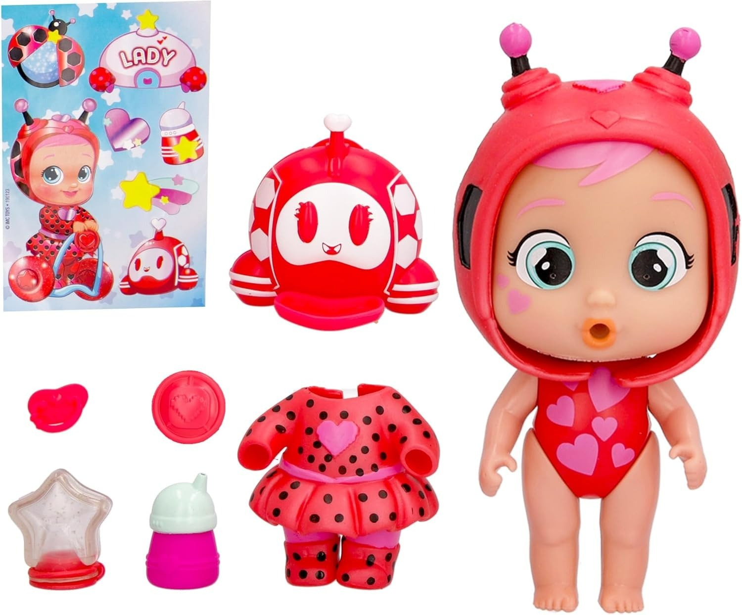 IMC Toys Cry Babies - Magic Tears Stars domček Lady